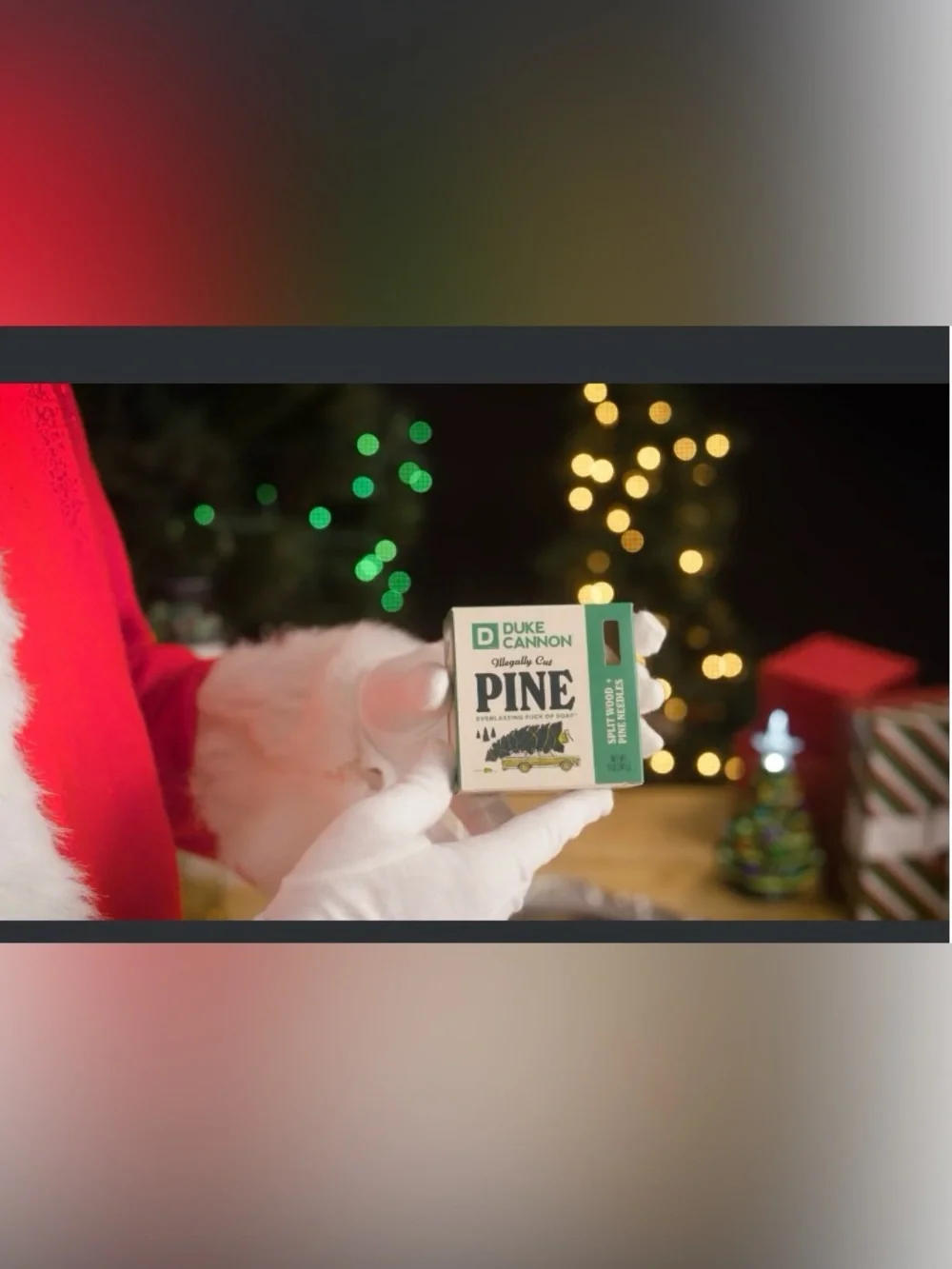 Duke Cannon Supply Co. Men's Holiday Everlasting Puck Soap (you get 2 bars)